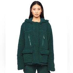 My Mum Made it Hooded Shag Utility Jacket